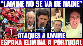 🚨CRISTIANO RONALDO Y PORTUGAL FUERA DEL MUNDIAL! REACCIONES Y ATAQUES A LAMINE YAMAL!