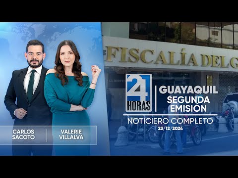 Noticiero de Guayaquil (Segunda Emisión 23/12/2024)