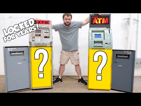 I Bought 2 Abandoned Locked ATM's and Found This Inside
