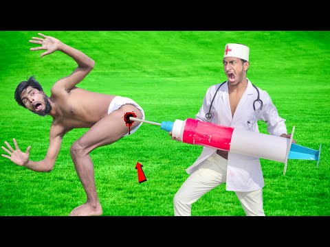 Very Special Trending Comedy Video 2025 Amazing Injection Wala Comedy Video Doctor Ep 97 @funtv22