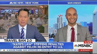 Alex Ozols Discussing Current Laws on MSNBC