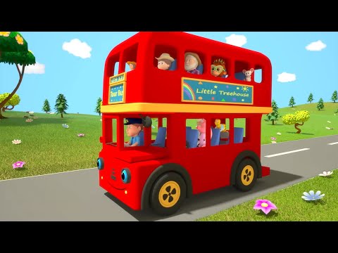 Wheels on the Bus & More Vehicles Learn Nursery Rhymes for Kids