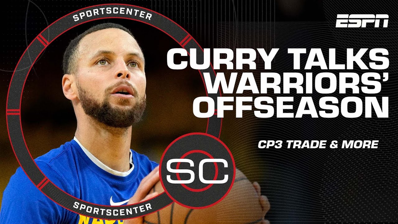 Stephen Curry talks Warriors trading for Chris Paul + NBA’s in-season tournament | SportsCenter