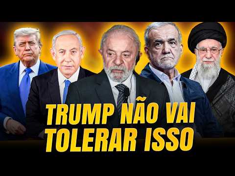 PRESIDENTE DO IRÃ VIRÁ AO BRASIL - LULA ESTÁ DESAFIANDO TRUMP?