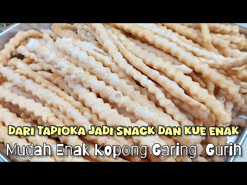 Cuma Modal Tapioka Jadi Kue Enak Buat Isi Toples Lebaran Mudah Enak Kopong Garing Gurih