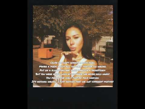 Not A Love Song - Mariah The Scientist (LYRICS)
