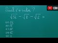 Simplifying Radical Expressions and Decomposition
