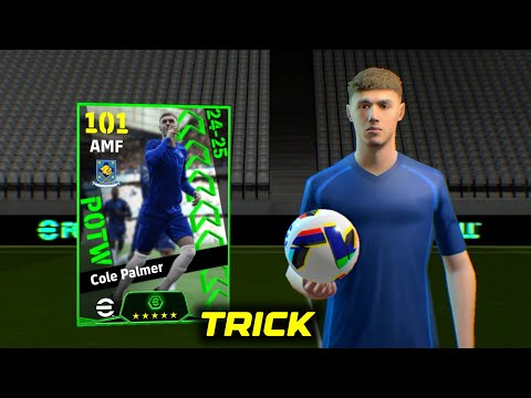 Trick To Get 101 Rated Cole Palmer From Potw Worldwide Oct 3 '24 Pack || eFootball 2025 Mobile