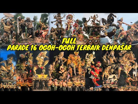 TERLENGKAP ‼️ Full Parade 16 Ogoh Ogoh Terbaik Se Kota Denpasar 2025 Kasanga Festival