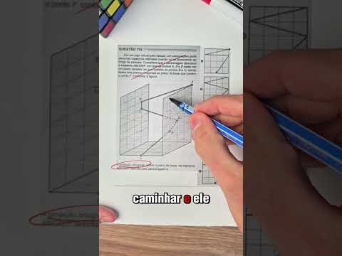 Enem 2024 projeção ortogonal #enem2024 #Enem #matemática