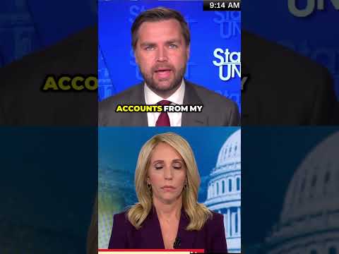 JD Vance Confronts Dana Bash: 'You Let Kamala Harris Coast Without Scrutiny'