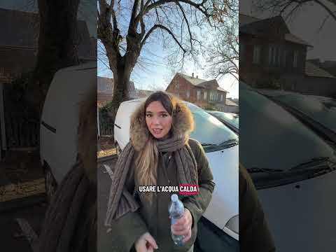 Come sghiacciare i vetri