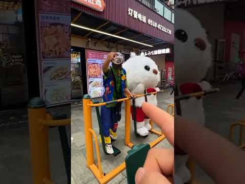 When Panda Meets the Clown – Unexpected Fun!