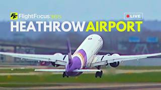 Heathrow Airport Live - WINDY Tuesday 1st September 2026