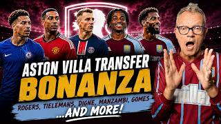Aston Villa Summer Transfer Bonanza | English Premier League | The Holy Trinity Show