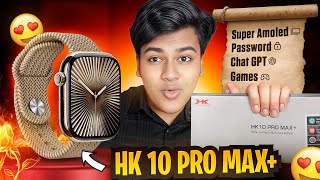 HK 10 Pro Max + Series 10 🔥 90Hz Display ⚡️Best Apple Clone