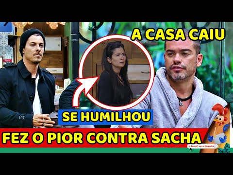 🔥Sidney TEM ATITUDE HORRÍVEL CONTRA SACHA; Vanessa SE HUMILHA por Sidney; ENQUETE CHOCA e MOSTRA