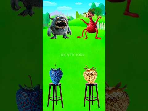 जादुई स्ट्रॉबेरी 🍓🍓 part 1 | Motu Patlu cartoon bhoot wala | RK VFX | #shorts #shortsfeed #cartoon