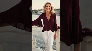 Over 60 Stylish Outfits for Cruise  #over60fashion #styleover60 #style