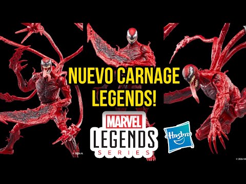 ANUNCIAN NUEVO CARNAGE MARVEL LEGENDS!