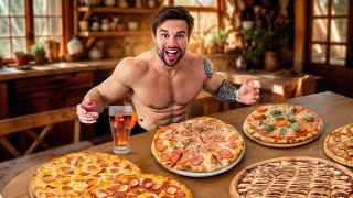 Comi Apenas PIZZA Por 24 Horas SEM SAIR DA DIETA!! (Desafio da Dieta Impossivel)