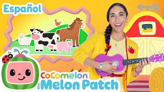 ¡Conoce a los animales de la granja! 🐔🐷🐮🐴 Caricaturas infantiles | CoComelon Melon Patch