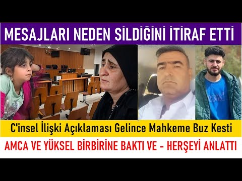 Mahkemede Amca Salim ve Anne Yüksel'den Çarpıcı İtiraflar - Narin'i Neden Öldürdünüz