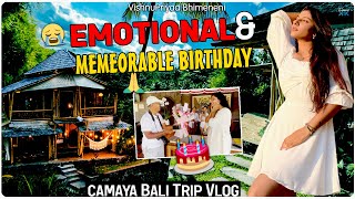 EMOTIONAL ND MEMORABLE BIRTHDAY 🎂 🥳 🙏♾️😭 | VishnuPriya Bhimeneni | Kashif Kreations