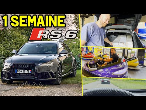 1 SEMAINE en Audi RS6 ! Tellement incroyable !