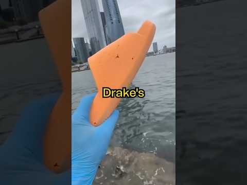Drake’s slipper found after viral drone video!