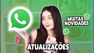 NOVAS ATUALIZAÇÕES do WHATSAPP 2025 - ANDROID E IOS!