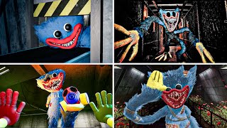 ALL HUGGY WUGGY SECRETS & SCENES - Poppy Playtime: Chapter 1-4