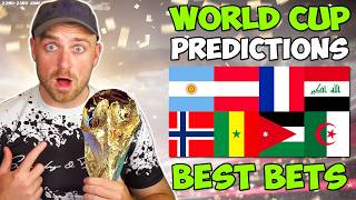 Argentina vs Austria, France vs Iraq, Norway vs Senegal & More! | World Cup Predictions & Best Bets!