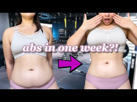 I tried Pamela Reif's ab workout and diet! (amazing results fast)