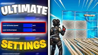 *NEW* ULTIMATE Controller SETTINGS + Sensitivity in Chapter 5 Season 4 (Fortnite Settings Guide)
