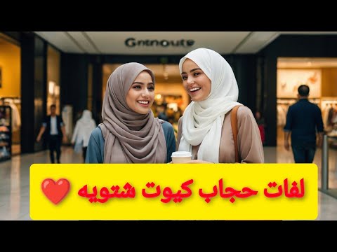 لفات حجاب سهلة وسريعة وكيوت ونصائح للبنات.   ❤️❤️❤️الالوان الي موضة سنة 2024 والي دارجة