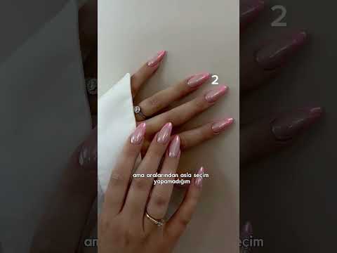Geleneksel tırnak yenileme günü ✨🩷 yine sizin seçtiğiniz tırnağı yaptırdım 💫 #nailart #shorts