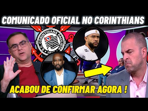 corinthians | 💥URGENTE ! REVIRAVOLTA NO CORINTHIANS ! NOTICIAS DO CORINTHIANS HOJE MEMPHIS DEPAY