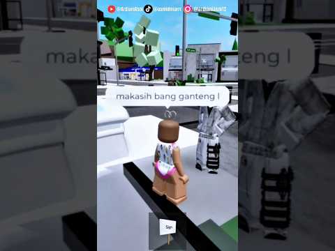 DI ADOPSI SAMA COWOK GANTENG‼️🥰💢 UHUI SLAYY🤭💅🏻 ||#robloxindonesia #robloxshort