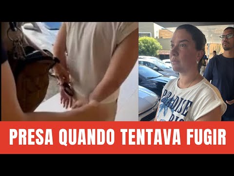 ALGEMADA: Veja momento da prisão de ex-patroa acusada de torturar empregada doméstica no Maranhão