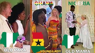 Ghanaians marrying the best white lady Nigerian busy exporting ugly white women trending topic