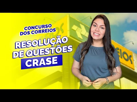 Concurso Correios - questões de CRASE IBFC