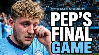 Pep Guardiola's EMOTIONAL Final Game As Man City Manager