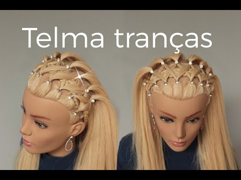 Trança para meninas, back to school, trenza para niñas