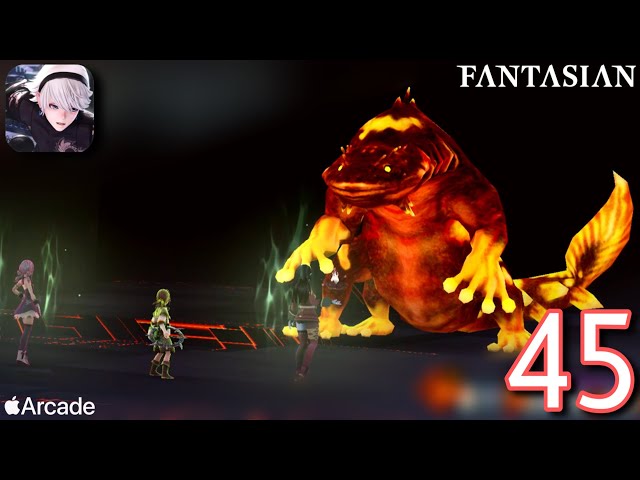 FANTASIAN - Part Two - The Six Elements - FIRE - Apple Arcade- Gameplay Walkthrough - Part 45 (iOS)