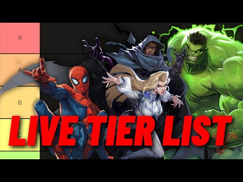 Ranking Every MARVEL RIVALS Character!