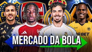 REAL QUER VITINHA l WOLVES VAI POR JHON ARIAS l PAREDES RETORNOU AO BOCA l MADUEKE É DO ARSENAL
