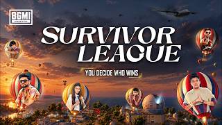 50 Heroes. Faisla Aapka! | Join the Survivor League Now In #BGMI