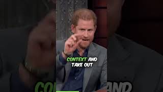 Prince Harry, The Duke of Sussex Talks #Spare with Stephen Colbert - EXTENDED INTERVIEW pt1
