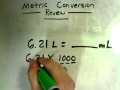 Metric Conversions and Comparisons